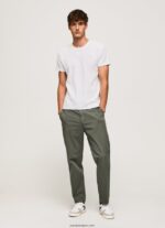 hombres camiseta de punto gofrado Pepe Jeans 44JTZ960 blanco - Imagen 2