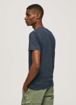 hombres camiseta essentialenim n con logo estampado Pepe Jeans 44JTZ1015 índigo - Imagen 4