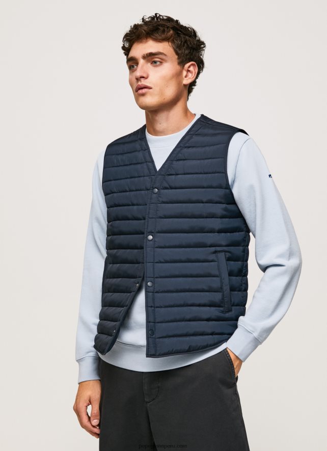 hombres_chaleco_capitonado_con_botones_pepe_jeans_44jtz845_dulwich.jpg hombres chaleco capitonado con botones Pepe Jeans 44JTZ845 dulwich - Imagen 1