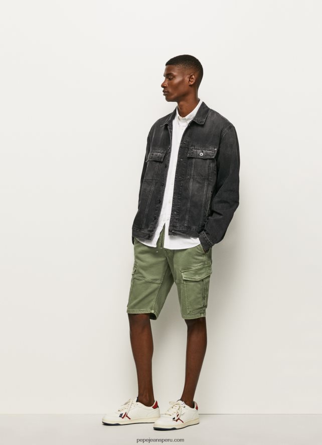 hombres chamarra de mezclilla oversize Pepe Jeans 44JTZ833 mezclilla - Imagen 3