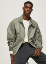 hombres chaqueta harrington de algodón Pepe Jeans 44JTZ829 fundición