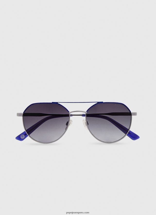 hombres gafas de sol de aviador Pepe Jeans 44JTZ1307 plata - Imagen 2