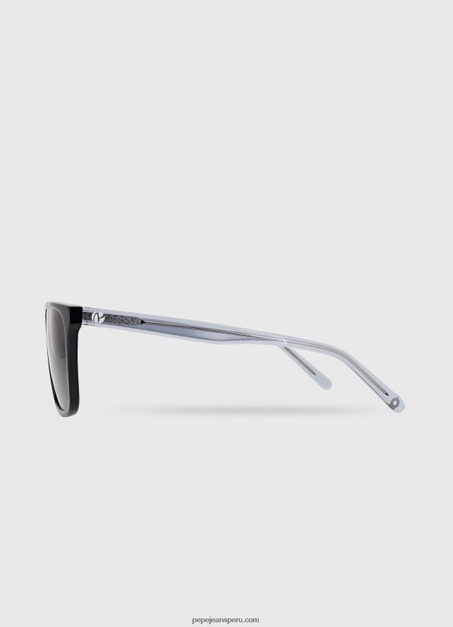 hombres gafas de sol de gran tamaño Pepe Jeans 44JTZ1302 piedra negra - Imagen 3