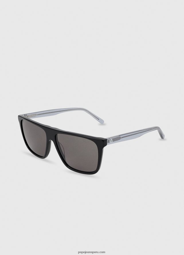 hombres gafas de sol de gran tamaño Pepe Jeans 44JTZ1302 piedra negra - Imagen 1