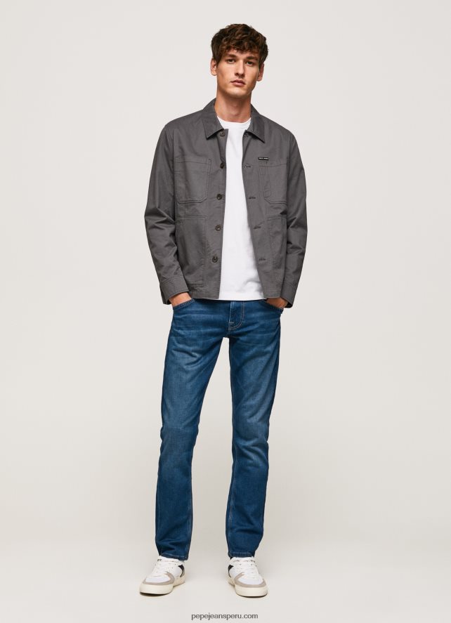 hombres_jeans_track_de_tiro_medio_pepe_jeans_44jtz804_mezclilla.jpg hombres jeans track de tiro medio Pepe Jeans 44JTZ804 mezclilla - Imagen 1