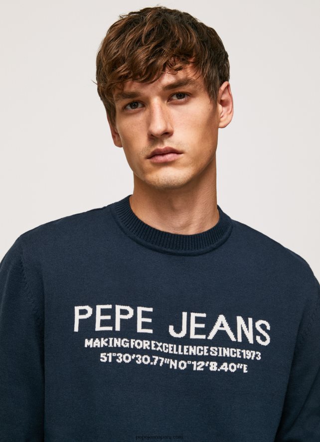 hombres jersey con cuello redondo de plutón Pepe Jeans 44JTZ850 dulwich - Imagen 4