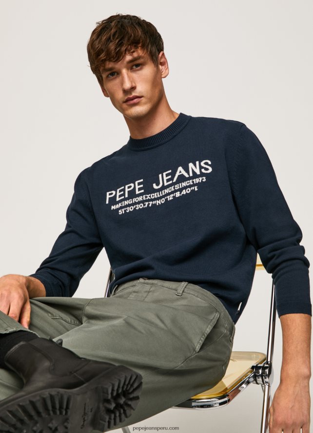 hombres jersey con cuello redondo de plutón Pepe Jeans 44JTZ850 dulwich - Imagen 1
