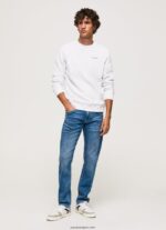 hombres jersey con estampado fotográfico Pepe Jeans 44JTZ867 blanco - Imagen 2