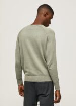 hombres jersey de algodón con cuello redondo Pepe Jeans 44JTZ860 fundición - Imagen 4