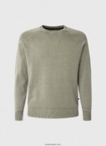 hombres jersey de algodón con cuello redondo Pepe Jeans 44JTZ860 fundición - Imagen 5