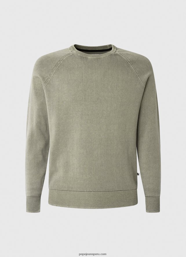 hombres jersey de algodón con cuello redondo Pepe Jeans 44JTZ860 fundición - Imagen 5