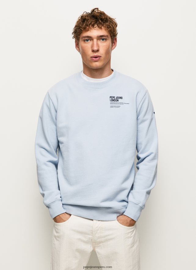 hombres_jersey_de_algodon_con_cuello_redondo_pepe_jeans_44jtz869_blanqueador_azul.jpg hombres jersey de algodón con cuello redondo Pepe Jeans 44JTZ869 blanqueador azul - Imagen 1