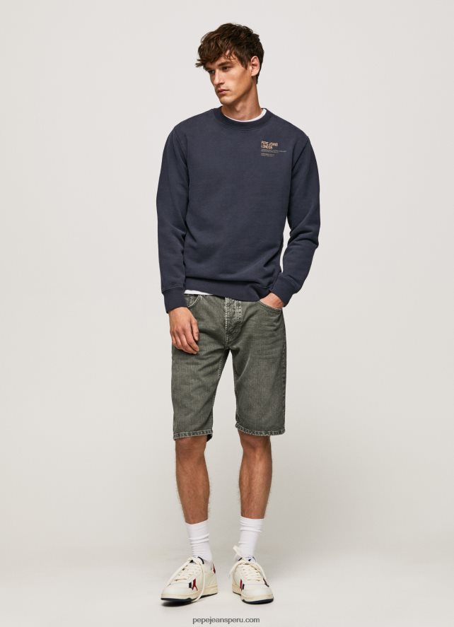 hombres jersey de algodón con cuello redondo Pepe Jeans 44JTZ873 dulwich - Imagen 2