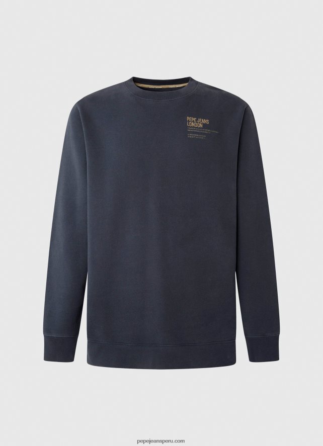 hombres jersey de algodón con cuello redondo Pepe Jeans 44JTZ873 dulwich - Imagen 5