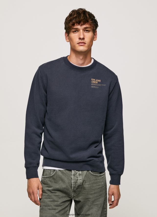 hombres jersey de algodón con cuello redondo Pepe Jeans 44JTZ873 dulwich - Imagen 1