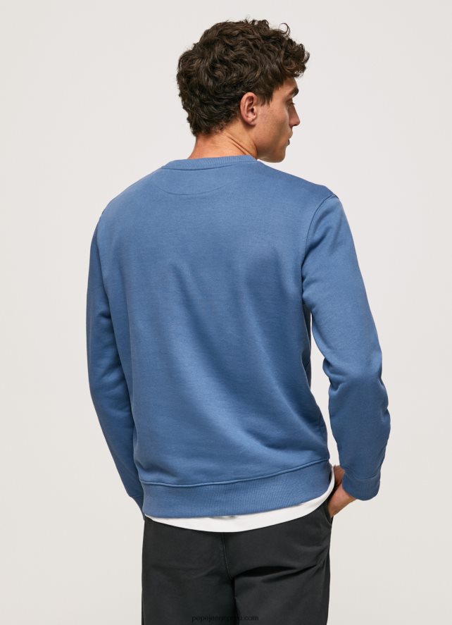 hombres jersey de algodón con cuello redondo Pepe Jeans 44JTZ881 ozzy - Imagen 4