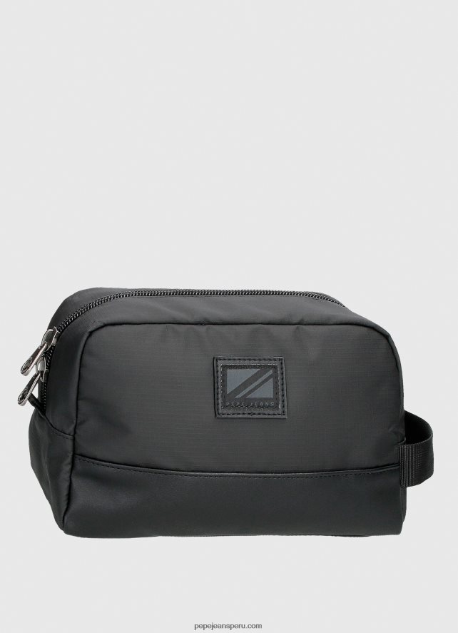 hombres_neceser_de_viaje_con_asa_pepe_jeans_44jtz1295_negro.jpg hombres neceser de viaje con asa Pepe Jeans 44JTZ1295 negro - Imagen 1