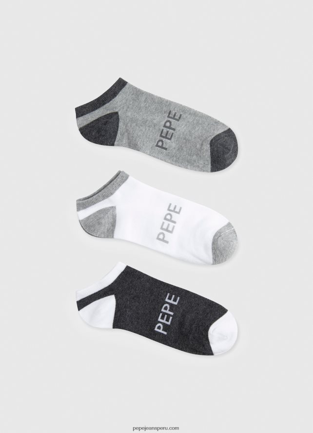 hombres_pack_de_3_calcetines_tobilleros_pepe_jeans_44jtz1145_multi.jpg hombres Pack de 3 calcetines tobilleros Pepe Jeans 44JTZ1145 multi - Imagen 1