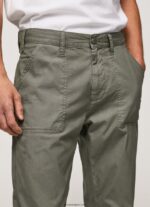 hombres pantalones cargo de trabajador de newton Pepe Jeans 44JTZ1122 fundición - Imagen 2