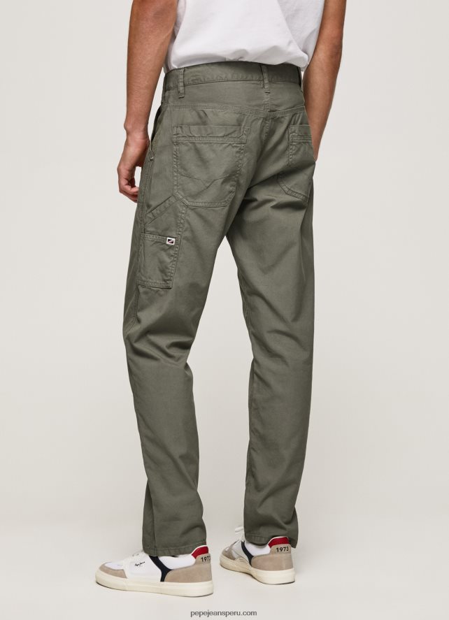 hombres pantalones cargo de trabajador de newton Pepe Jeans 44JTZ1122 fundición - Imagen 4