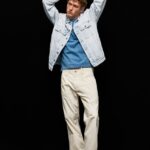 hombres pantalones cargo de trabajador de newton Pepe Jeans 44JTZ1123 Marfil