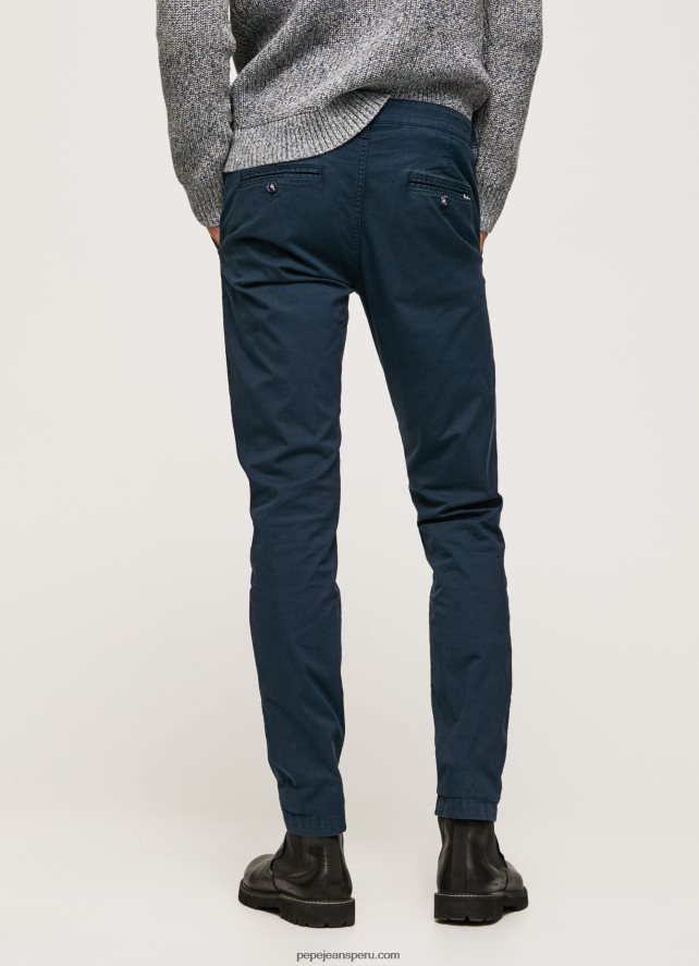 hombres pantalones chinos charly de corte slim Pepe Jeans 44JTZ1104 dulwich - Imagen 3