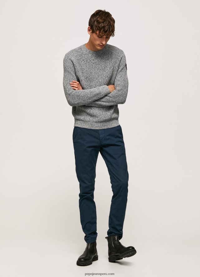 hombres pantalones chinos charly de corte slim Pepe Jeans 44JTZ1104 dulwich - Imagen 1
