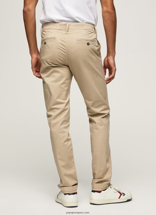 hombres pantalones chinos charly de corte slim Pepe Jeans 44JTZ1119 malta - Imagen 3