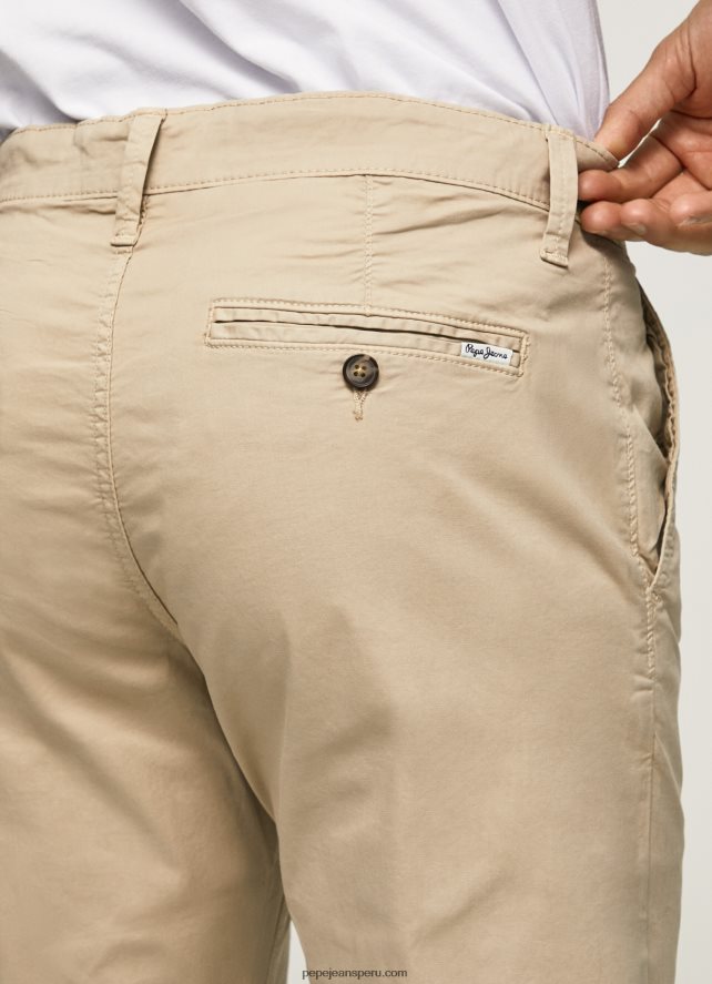 hombres pantalones chinos charly de corte slim Pepe Jeans 44JTZ1119 malta - Imagen 4