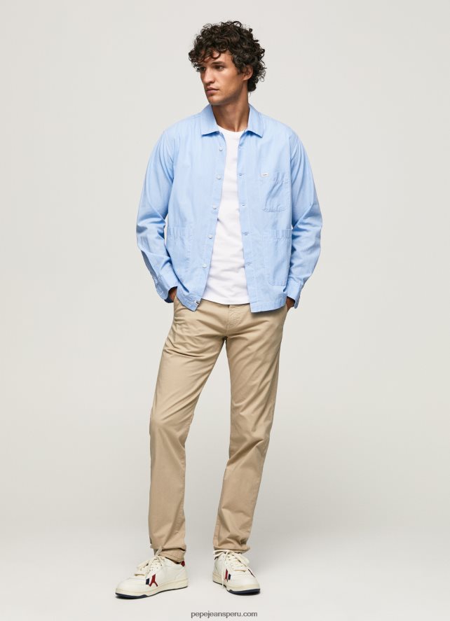hombres pantalones chinos charly de corte slim Pepe Jeans 44JTZ1119 malta - Imagen 1