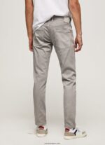 hombres pantalones de chándal regulares stanley Pepe Jeans 44JTZ1101 argén - Imagen 4