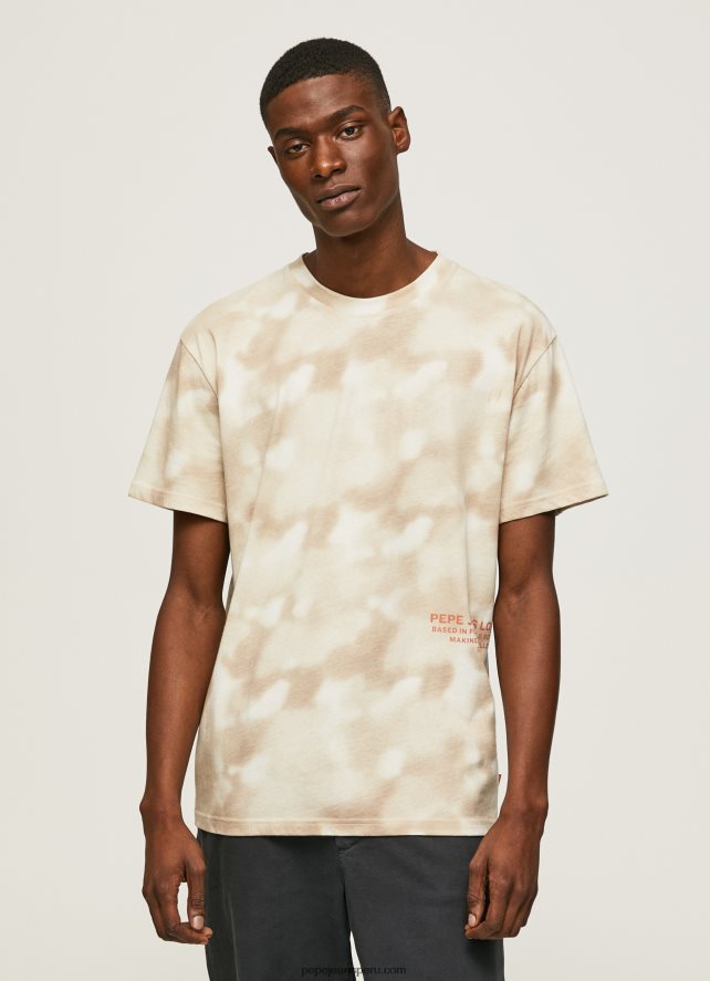 hombres_playera_con_estampado_militar_pepe_jeans_44jtz963_malta.jpg hombres playera con estampado militar Pepe Jeans 44JTZ963 malta - Imagen 1