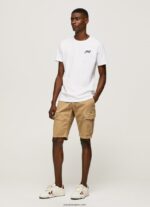 hombres playera con logo 1973 Pepe Jeans 44JTZ950 blanco - Imagen 2