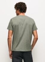 hombres playera con logo bordado Pepe Jeans 44JTZ914 fundición - Imagen 4