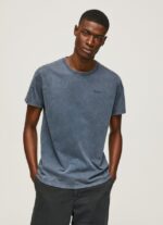 hombres playera con logo estampado Pepe Jeans 44JTZ948 dulwich - Imagen 3