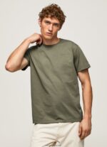 hombres playera con logo estampado Pepe Jeans 44JTZ949 fundición