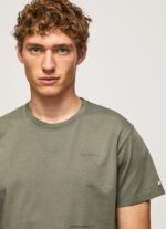 hombres playera con logo estampado Pepe Jeans 44JTZ949 fundición - Imagen 3
