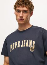 hombres playera con logo estampado Pepe Jeans 44JTZ969 dulwich - Imagen 3