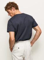 hombres playera con logo estampado Pepe Jeans 44JTZ969 dulwich - Imagen 4