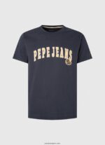 hombres playera con logo estampado Pepe Jeans 44JTZ969 dulwich - Imagen 5