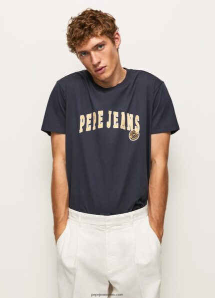 hombres playera con logo estampado Pepe Jeans 44JTZ969 dulwich