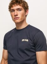 hombres playera con logo estampado Pepe Jeans 44JTZ973 dulwich