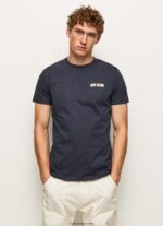hombres playera con logo estampado Pepe Jeans 44JTZ973 dulwich - Imagen 3