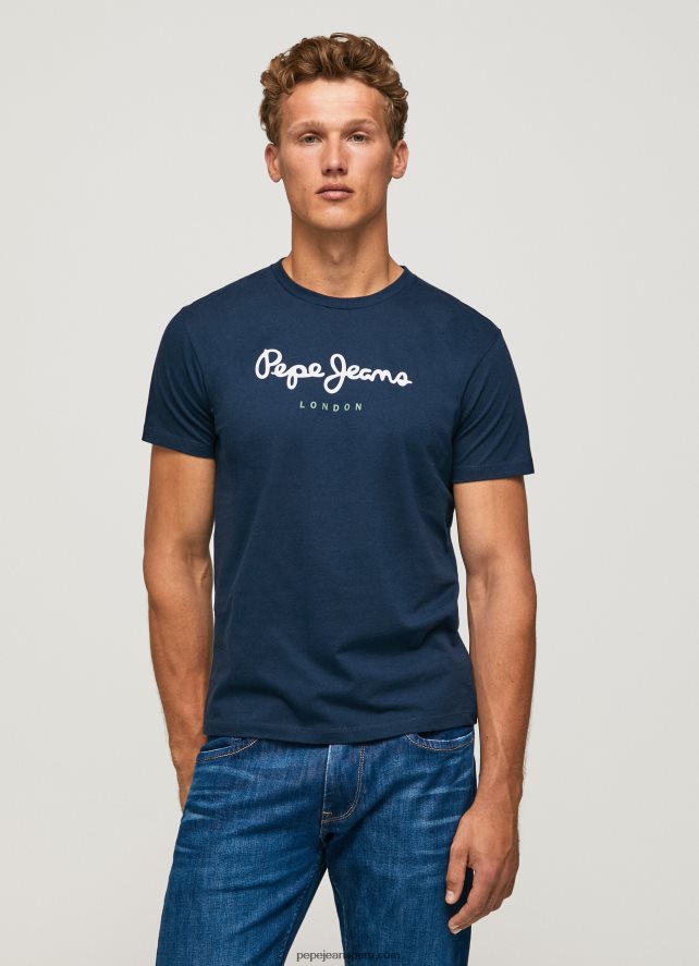 hombres_playera_con_logo_estampado_pepe_jeans_44jtz999_armada.jpg hombres playera con logo estampado Pepe Jeans 44JTZ999 Armada - Imagen 1
