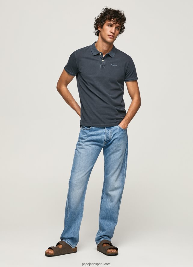 hombres polo de piqué con logo bordado Pepe Jeans 44JTZ1097 dulwich - Imagen 2