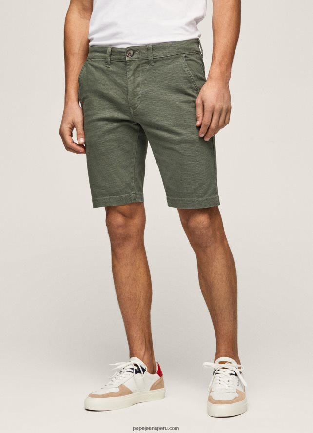 hombres shorts chinos charly de corte slim Pepe Jeans 44JTZ1130 fundición - Imagen 2