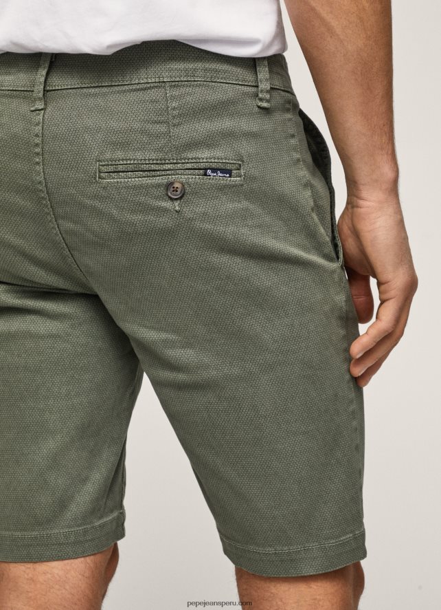 hombres shorts chinos charly de corte slim Pepe Jeans 44JTZ1130 fundición - Imagen 5
