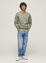 hombres sudadera con logo estampado Pepe Jeans 44JTZ908 fundición - Imagen 2
