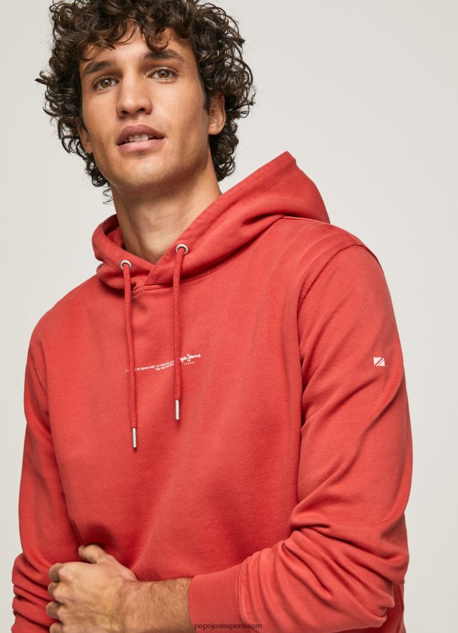 hombres_sueter_con_capucha_pepe_jeans_44jtz909_estudio_rojo.jpg hombres suéter con capucha Pepe Jeans 44JTZ909 estudio rojo - Imagen 1