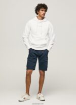 hombres suéter con capucha Pepe Jeans 44JTZ910 blanco - Imagen 2